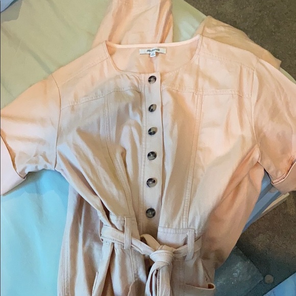 Madewell Topstitched Coverall Jumpsuit - Picture 6 of 7